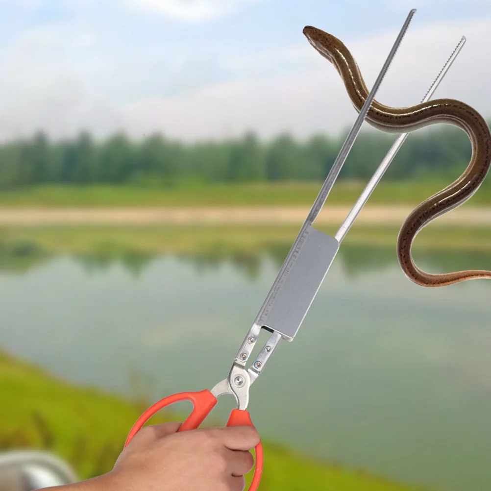 Stainless Steel Eel Clamp Anti-Slip Scissor Design Crab Lobster Clip Fishing Camping BBQ Tools Seafood Kitchen for Garbage
Stainless Steel Eel Clamp Anti-Slip Scissor Design Crab Lobster Clip Fishing Camping BBQ Tools Seafood Kitchen for Garbage