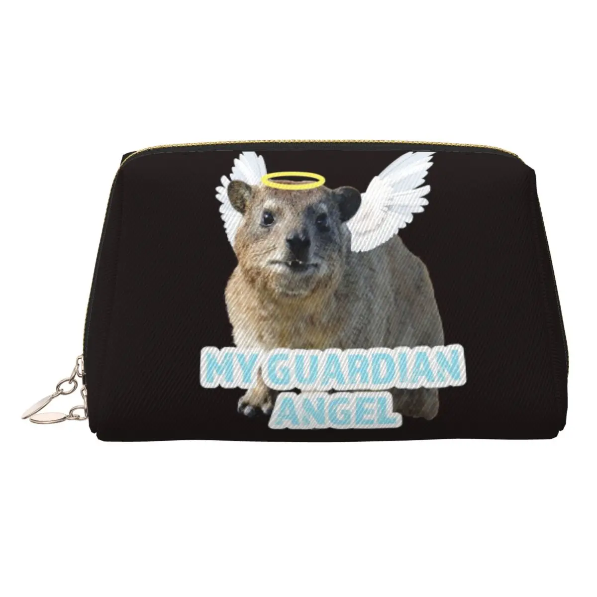 Rock Hyrax My Guardian Angel женская косметичка дорожный органайзер для макияжа сумка для хранения туалетных принадлежностей Dopp Kit Case
Rock Hyrax My Guardian Angel женская косметичка дорожный органайзер для макияжа сумка для хранения туалетных принадлежностей Dopp Kit Case
