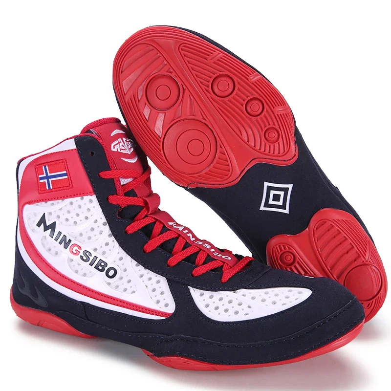 New Profession Wrestling Sneakers For Men Hard-Wearing Boxing Wrestling Foldable High Top The Game Shoes Sneakers
New Profession Wrestling Sneakers For Men Hard-Wearing Boxing Wrestling Foldable High Top The Game Shoes Sneakers