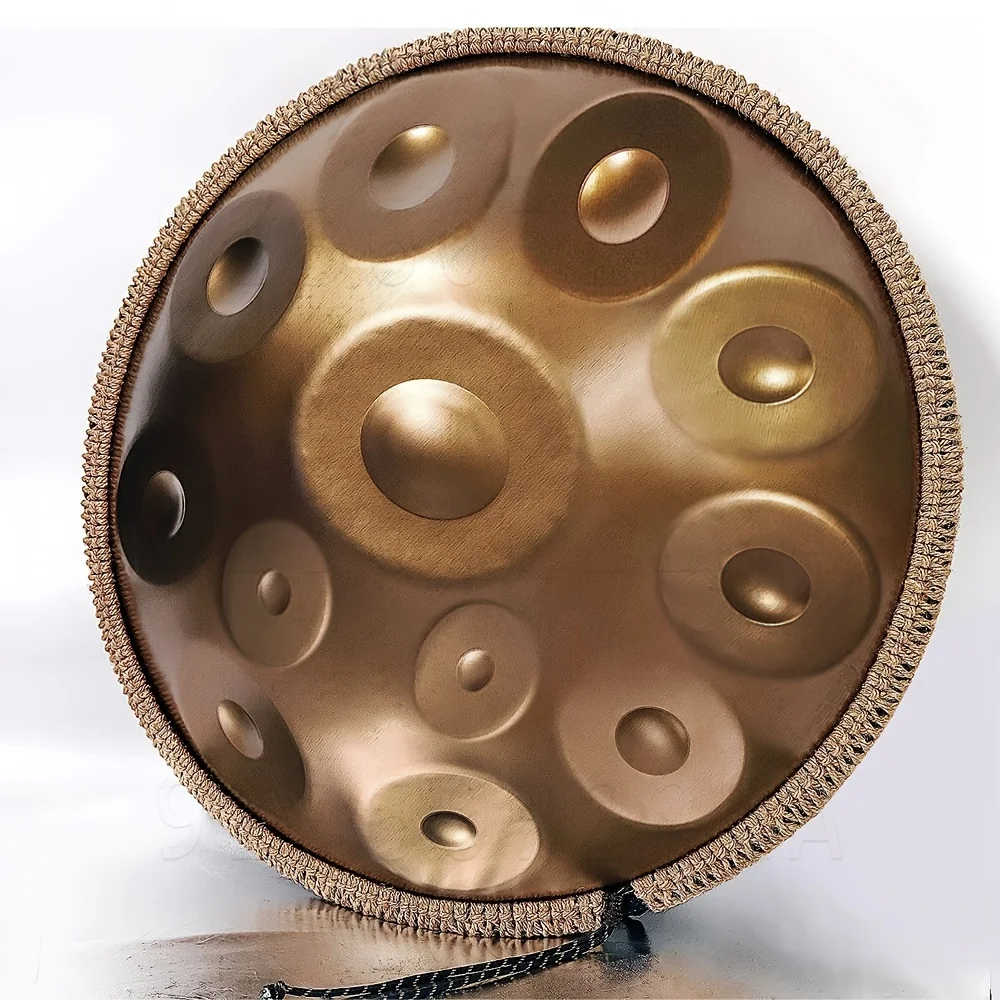 432Hz Stainless Steel Handpan Drum, 9/10/12notes, D Minor, 22 inch, with Steel Tongue, Including Bag, for Yoga, Meditation, Beg
432Hz Stainless Steel Handpan Drum, 9/10/12notes, D Minor, 22 inch, with Steel Tongue, Including Bag, for Yoga, Meditation, Beg
