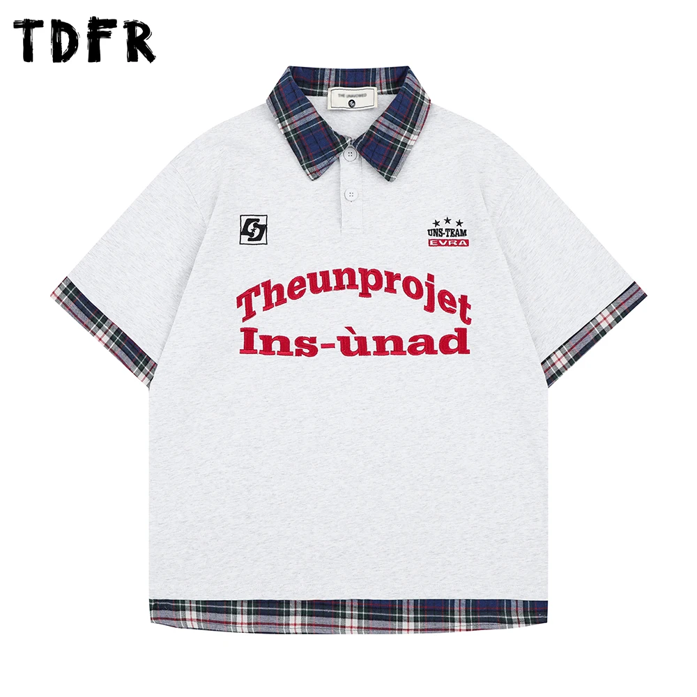 Splash Ink Letter Double-sided Printed Short Sleeve T-shirt Mens Streetwear Summer Loose Lapel Tshirt Men Tee
Splash Ink Letter Double-sided Printed Short Sleeve T-shirt Mens Streetwear Summer Loose Lapel Tshirt Men Tee