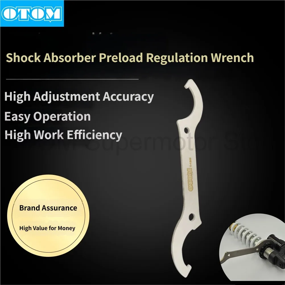 Инструмент для регулировки преднатяжения амортизаторов мотоциклов OTOM, ключ для регулировки заднего амортизатора, инструмент для снятия, гаечный ключ для KTM, HUSQVARNA, GASGAS, HONDA NC
Инструмент для регулировки преднатяжения амортизаторов мотоциклов OTOM, ключ для регулировки заднего амортизатора, инструмент для снятия, гаечный ключ для KTM, HUSQVARNA, GASGAS, HONDA NC