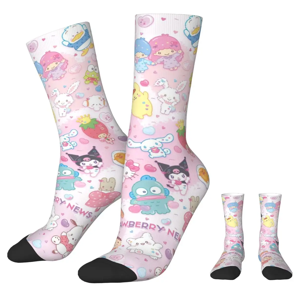 Sanrio Kuromi Melody Hello Kitty Socks Men Women Fashion Cartoon Socks Hip Hop Spring Summer Autumn Winter Middle Tube
Sanrio Kuromi Melody Hello Kitty Socks Men Women Fashion Cartoon Socks Hip Hop Spring Summer Autumn Winter Middle Tube