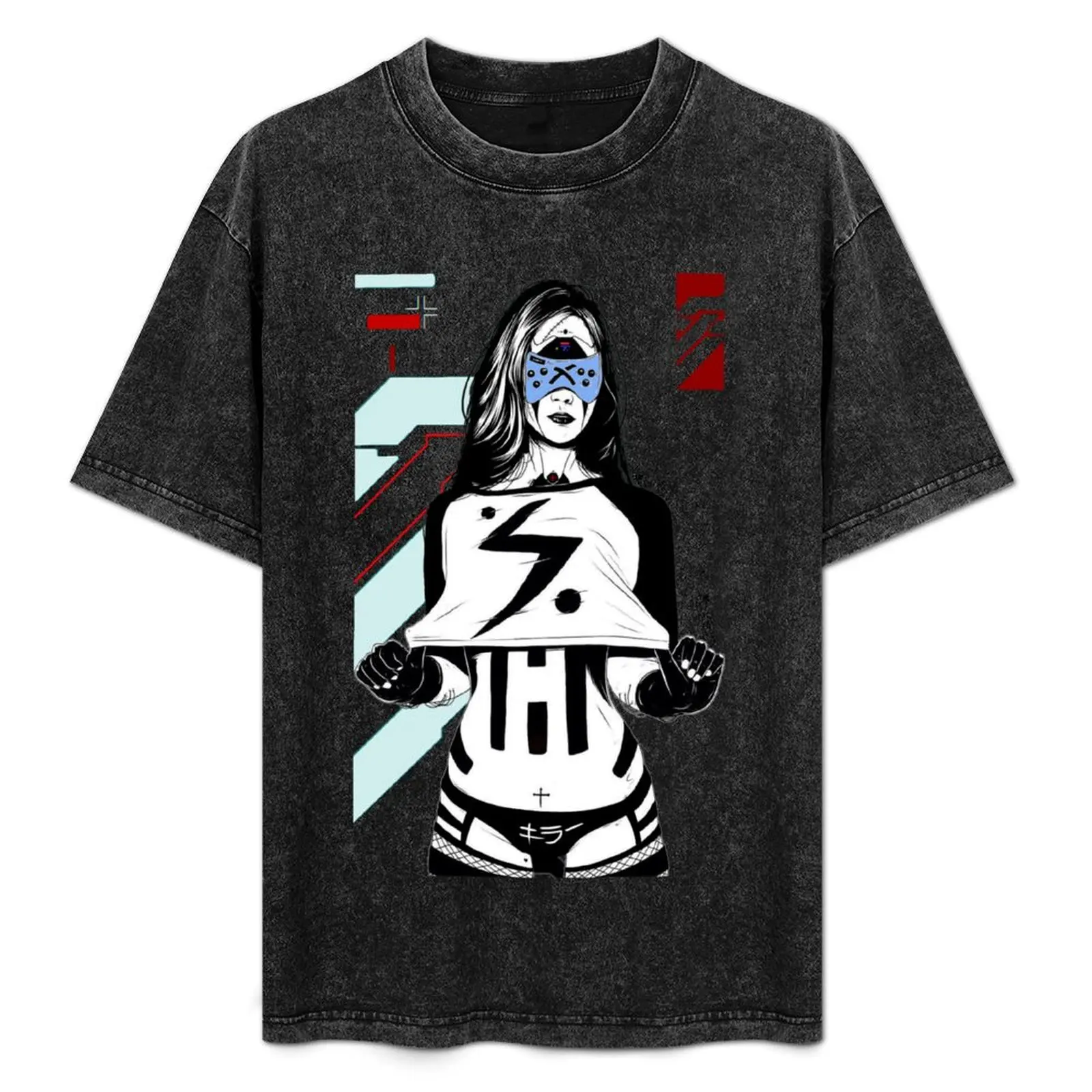 Cyberpunk Cyborg Girl Futuristic Style T-Shirt anime shirt Personalized t-shirt anime stuff anime mens clothes
Cyberpunk Cyborg Girl Futuristic Style T-Shirt anime shirt Personalized t-shirt anime stuff anime mens clothes