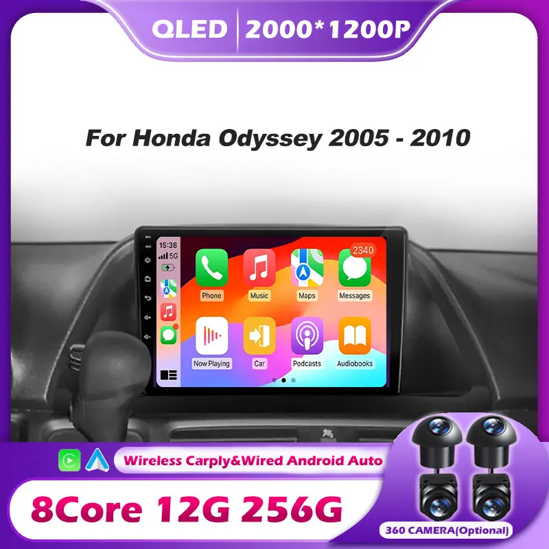Android 14 For Honda Odyssey 2005-2010 Car Radio Multimedia Video Player Navigation Stereo DSP Carplay Touch Screen Stereo tools
Android 14 For Honda Odyssey 2005-2010 Car Radio Multimedia Video Player Navigation Stereo DSP Carplay Touch Screen Stereo tools