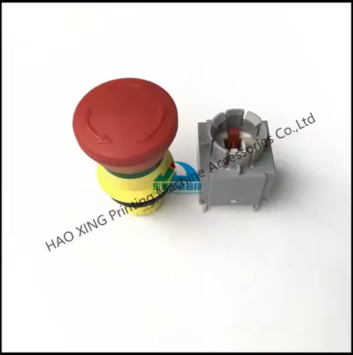Best Quality Emergency Stop Switch A1.144.9134 for Heidelberg SM102 Printing Machine Emergency Stop Push Button A1.144.9134
Best Quality Emergency Stop Switch A1.144.9134 for Heidelberg SM102 Printing Machine Emergency Stop Push Button A1.144.9134