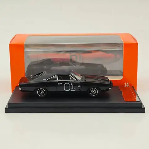 Mini Forge 1/64 1969 Chargr R/T & General Lee Döküm Model Araba Minyatür Sınırlı Koleksiyon Oyuncak Araç Modelleri