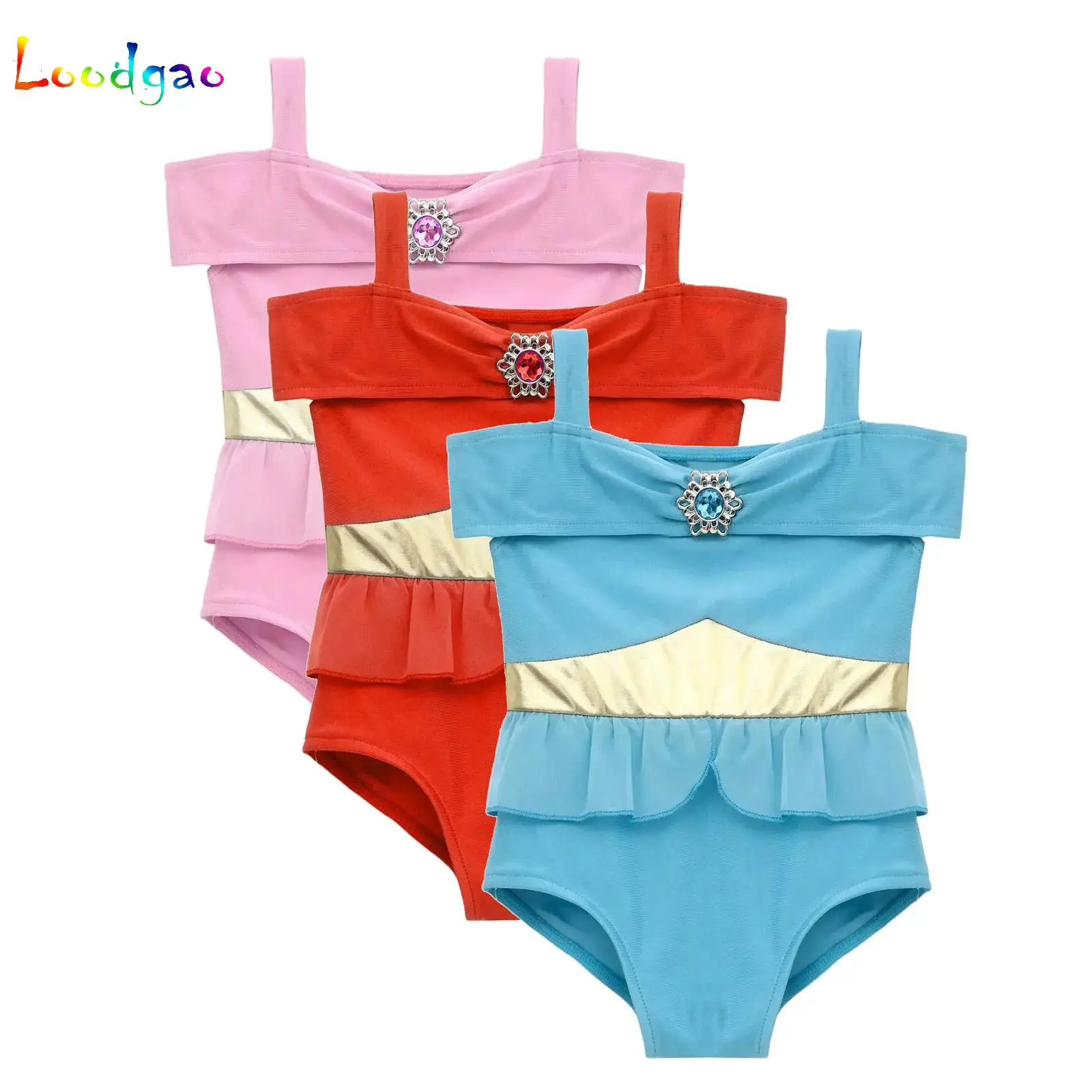 Girls Swimsuit One-Piece Sparkly Rhinestone Decor Metallic Ruffles Children's Swimwear Girls Princess Beachwear 0/3M-18/24M
Girls Swimsuit One-Piece Sparkly Rhinestone Decor Metallic Ruffles Children's Swimwear Girls Princess Beachwear 0/3M-18/24M