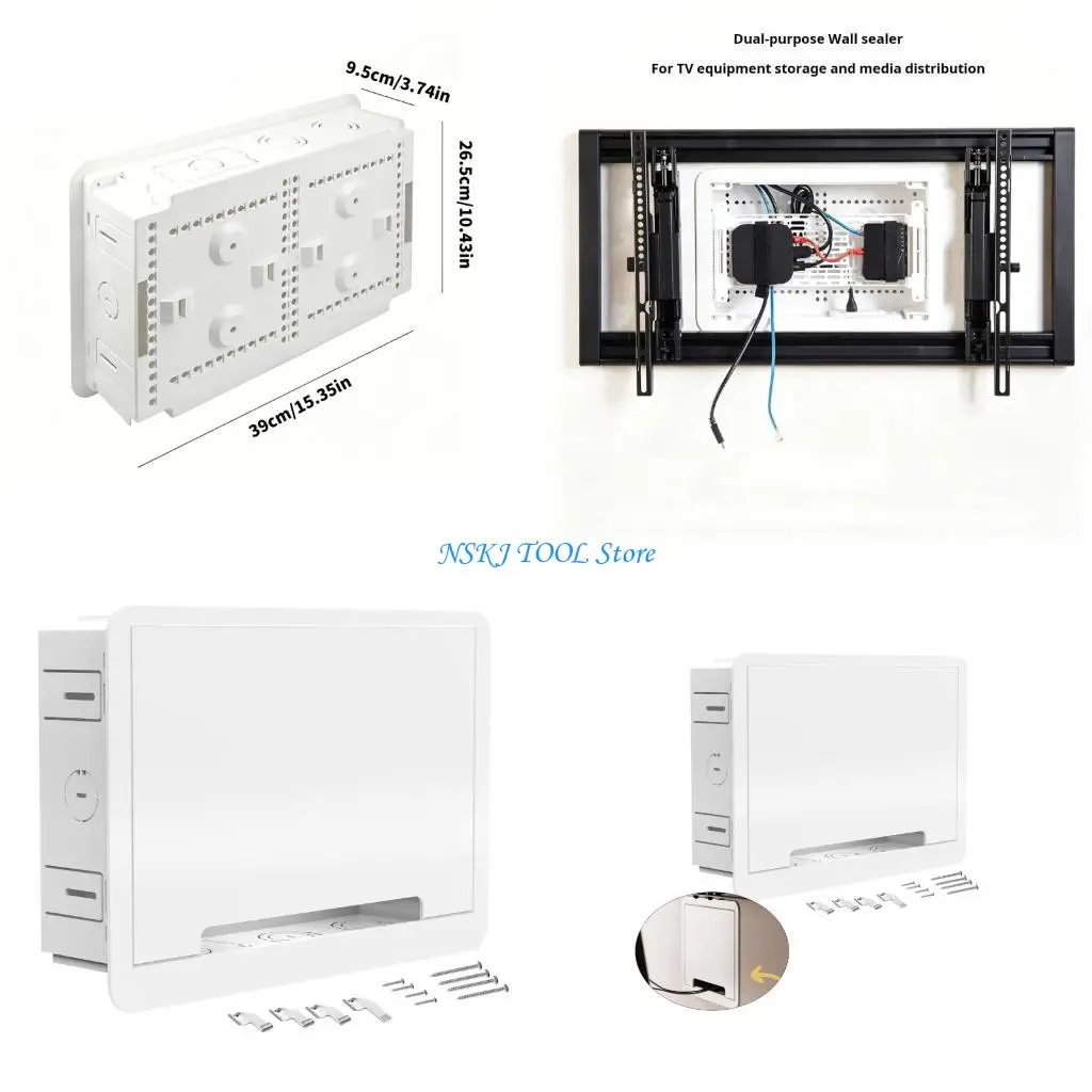 L8RC Recessed Outletand Networks Enclosure Structured Wiring Enclosure Easy to Use
L8RC Recessed Outletand Networks Enclosure Structured Wiring Enclosure Easy to Use