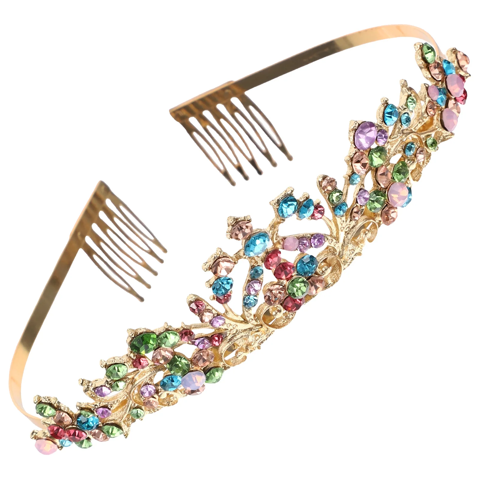 Wedding Bride Headpiece Rhinestone Crown Hair Accessories Bridal Headdress Women Alloy Crowns Seven Color Prom Wedding
Wedding Bride Headpiece Rhinestone Crown Hair Accessories Bridal Headdress Women Alloy Crowns Seven Color Prom Wedding