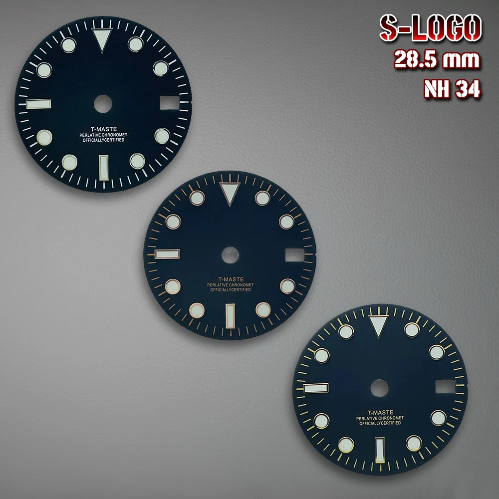 28,5 мм NH34 циферблат S логотип GMT циферблат подходит для NH34 аксессуары для модификации часов зеленый светящийся
28,5 мм NH34 циферблат S логотип GMT циферблат подходит для NH34 аксессуары для модификации часов зеленый светящийся