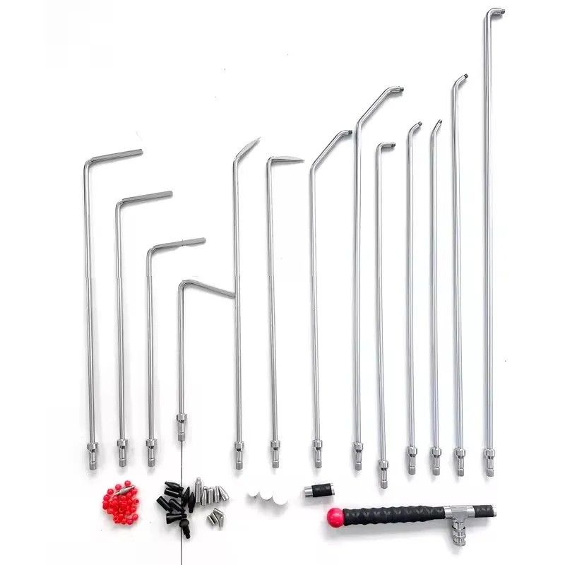 13PCS Quick Release Hook Set for Car Dent Repair, Dent Bodywork Lever Tools
13PCS Quick Release Hook Set for Car Dent Repair, Dent Bodywork Lever Tools
