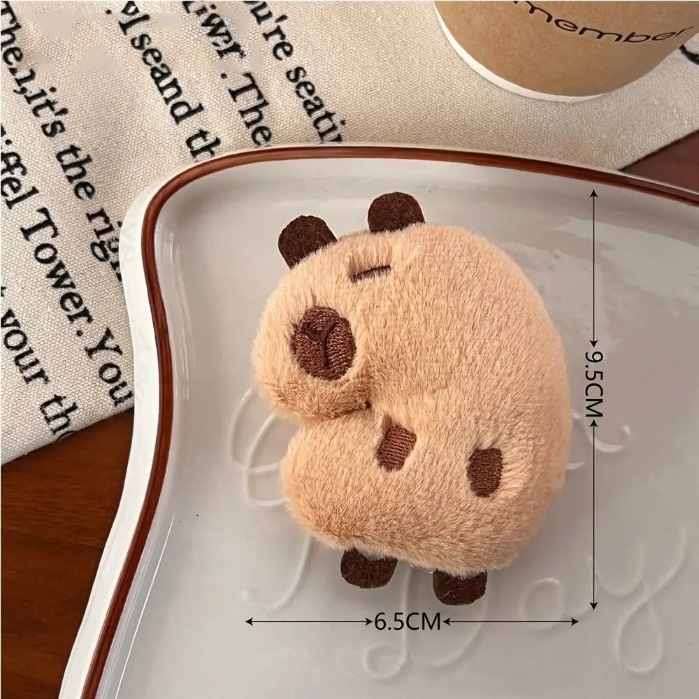 Creative Cartoon Capybara Keychain Soft Stuffed Brooches Guinea Pig Pendant Bag Hanging
Creative Cartoon Capybara Keychain Soft Stuffed Brooches Guinea Pig Pendant Bag Hanging