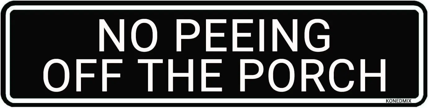 Металлический жестяной знак для крыльца, не мочится за крыльца, Настенный декор для бара, дома, паба, магазина, настенное украшение 4x16 дюймов
Металлический жестяной знак для крыльца, не мочится за крыльца, Настенный декор для бара, дома, паба, магазина, настенное украшение 4x16 дюймов