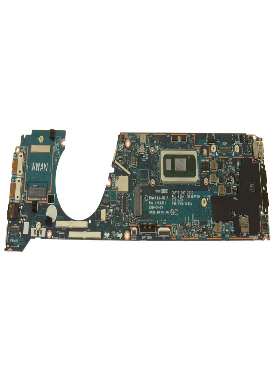 0F7510 для ноутбука DELL Latitude 7410, материнская плата 16 ГБ I7-10610U LA-J601P, процессор, 100% полное тестирование
0F7510 для ноутбука DELL Latitude 7410, материнская плата 16 ГБ I7-10610U LA-J601P, процессор, 100% полное тестирование