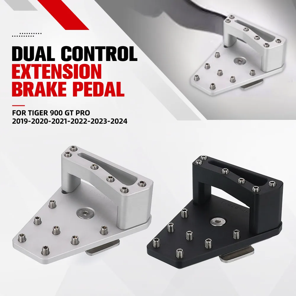 Motorcycle Accessories Rear DualControl Brake Lever Pedal Step Tip Extension For Tiger 900 GT Pro 2019-2020-2021-2022-2023-2024
Motorcycle Accessories Rear DualControl Brake Lever Pedal Step Tip Extension For Tiger 900 GT Pro 2019-2020-2021-2022-2023-2024