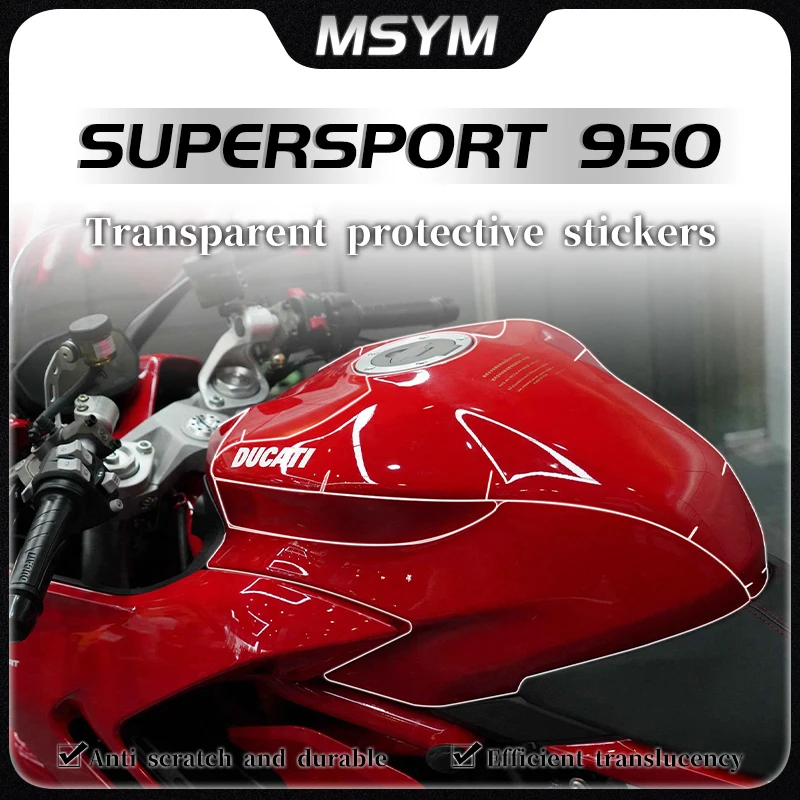 Motorcycle invisible car transparent protective film fuel tank sticker modification accessories For Ducati Supersport 950
Motorcycle invisible car transparent protective film fuel tank sticker modification accessories For Ducati Supersport 950