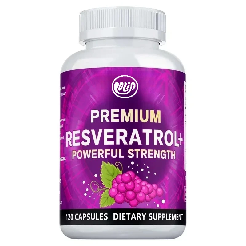 Resveratrol Capsules - Boost NAD+ Levels, Energy & Anti-Aging Support, Supports Cellular Energy
Resveratrol Capsules - Boost NAD+ Levels, Energy & Anti-Aging Support, Supports Cellular Energy