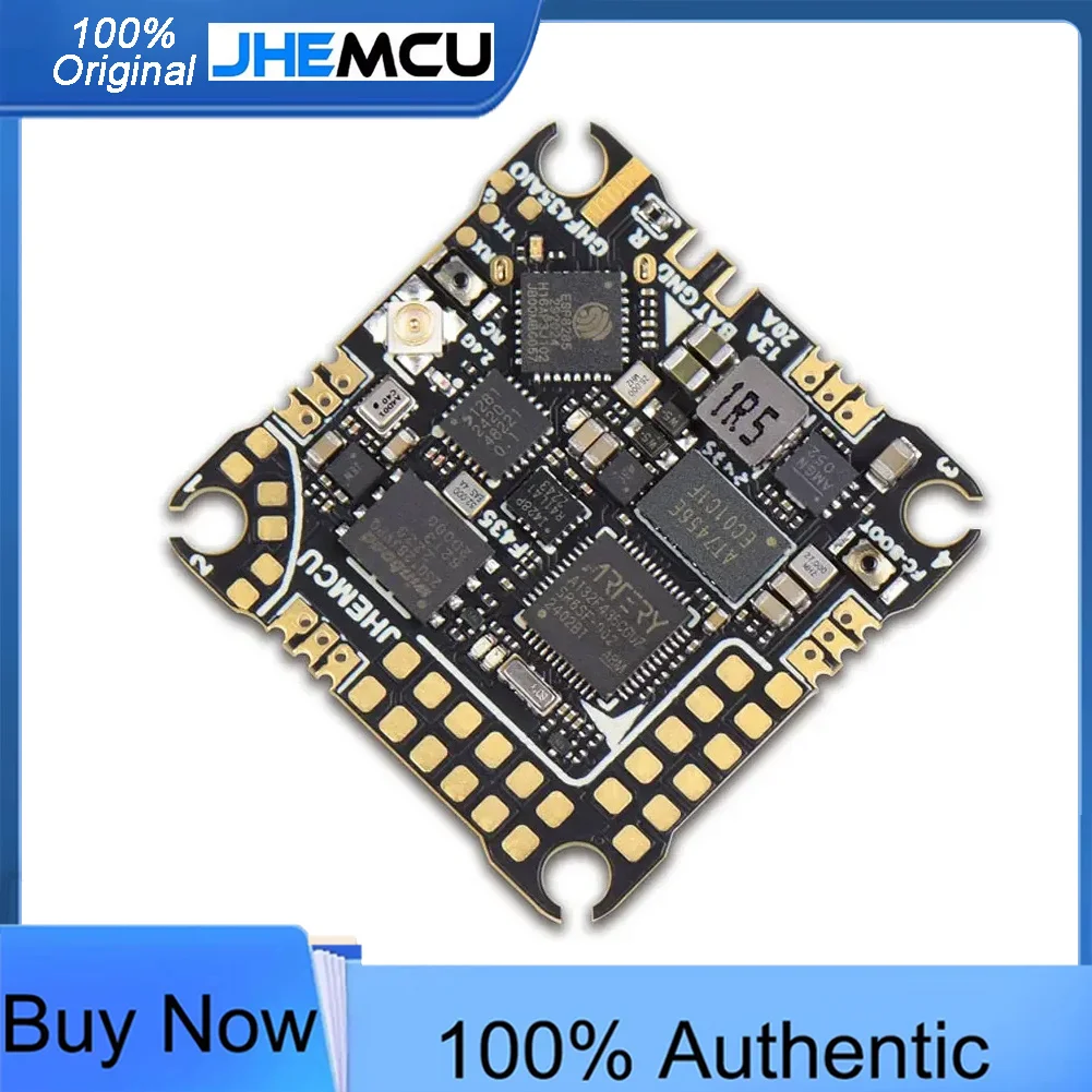 JHEMCU GHF435AIO V2 20A Flight Controller 2-4S Built-in ELRS 2.4G OSD Baro Blackbox for FPV Freestyle Racing Drone
JHEMCU GHF435AIO V2 20A Flight Controller 2-4S Built-in ELRS 2.4G OSD Baro Blackbox for FPV Freestyle Racing Drone