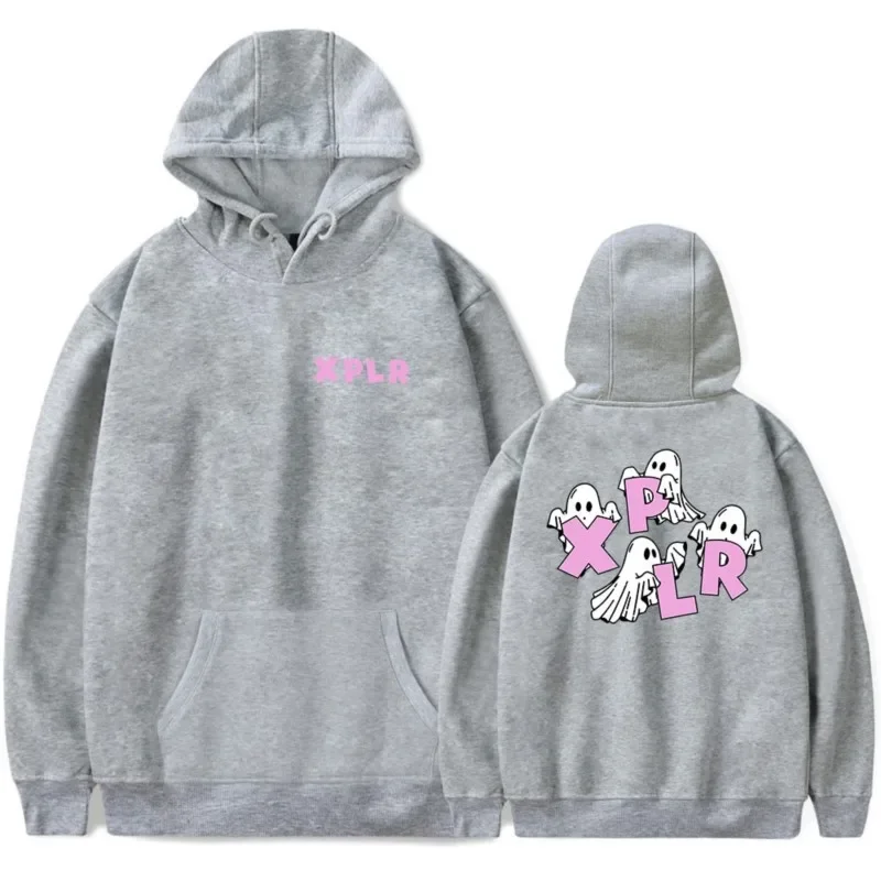 Men's and Women's Long Sleeved Hooded Sweatshirts Unisex Streetwear Hip-hop Style Ghost Print Fashionable Comfortable Casual
Men's and Women's Long Sleeved Hooded Sweatshirts Unisex Streetwear Hip-hop Style Ghost Print Fashionable Comfortable Casual