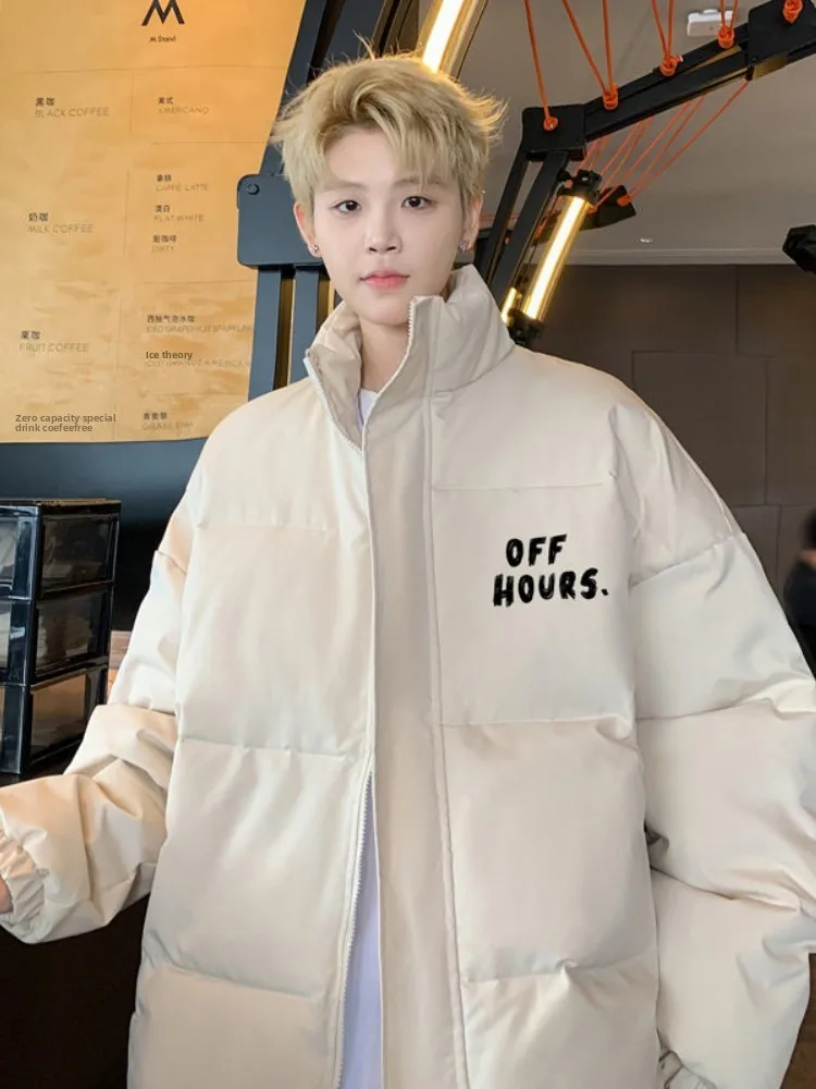 Men's Winter Thiened Cotton Jaet 2024 New Sle Youth Stand Collar down Filled Warm Outerwear Casual American Sle
Men's Winter Thiened Cotton Jaet 2024 New Sle Youth Stand Collar down Filled Warm Outerwear Casual American Sle