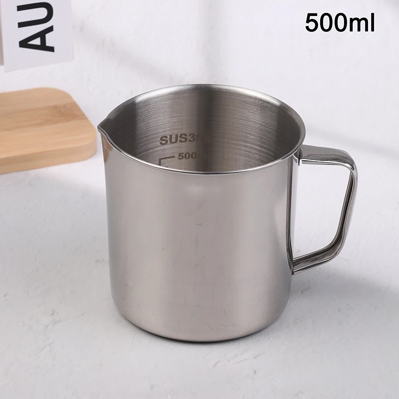 1Pc 500ML Laboratory Beaker 304 Stainless Steel Measuring Cups With Scale Educational Equipment Cup Espresso Mugs Concentrate
1Pc 500ML Laboratory Beaker 304 Stainless Steel Measuring Cups With Scale Educational Equipment Cup Espresso Mugs Concentrate