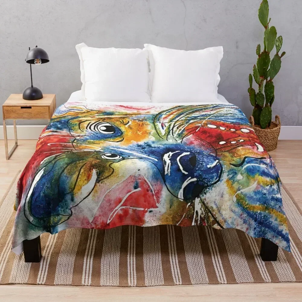 Kooky Kreatures 'Dax: The Blue Dog' Caricature Print — Art by Paquita Throw Blanket Sofas Flannels Retros Blankets
Kooky Kreatures 'Dax: The Blue Dog' Caricature Print — Art by Paquita Throw Blanket Sofas Flannels Retros Blankets