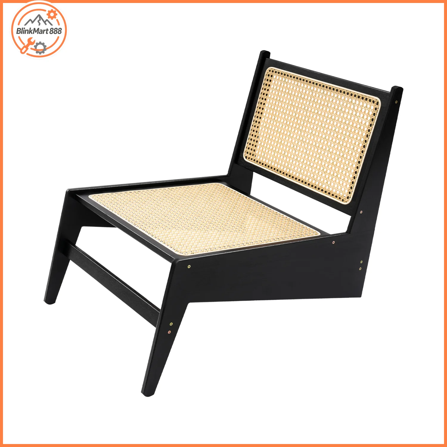 Black/Wood Rattan Recliner| Patio Relaxing Chair| 100kg Load Bamboo Accent Chair w/ Backrest
Black/Wood Rattan Recliner| Patio Relaxing Chair| 100kg Load Bamboo Accent Chair w/ Backrest