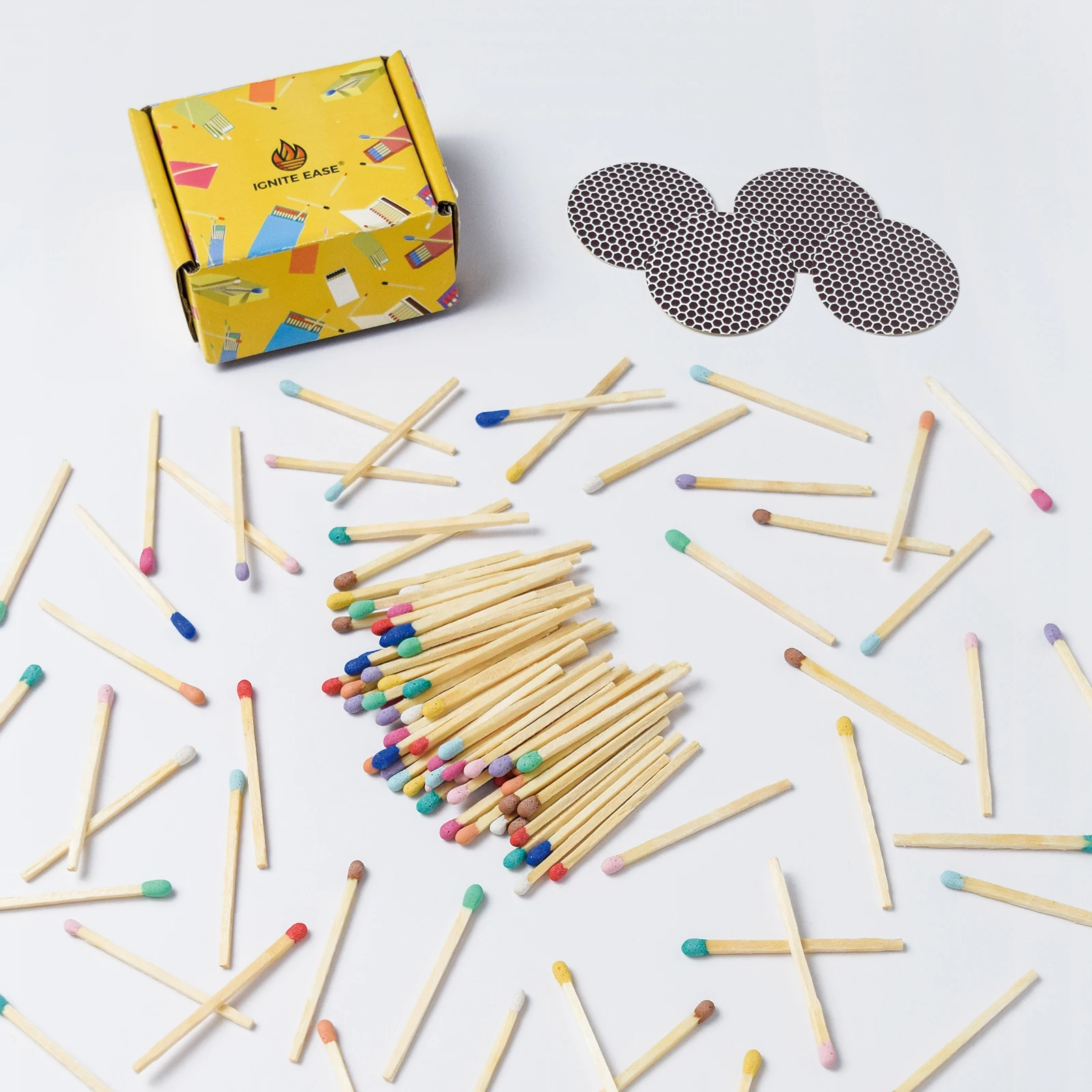 candle Jars holder Matches Bulk With Striker and Box For candles-100 Count
candle Jars holder Matches Bulk With Striker and Box For candles-100 Count