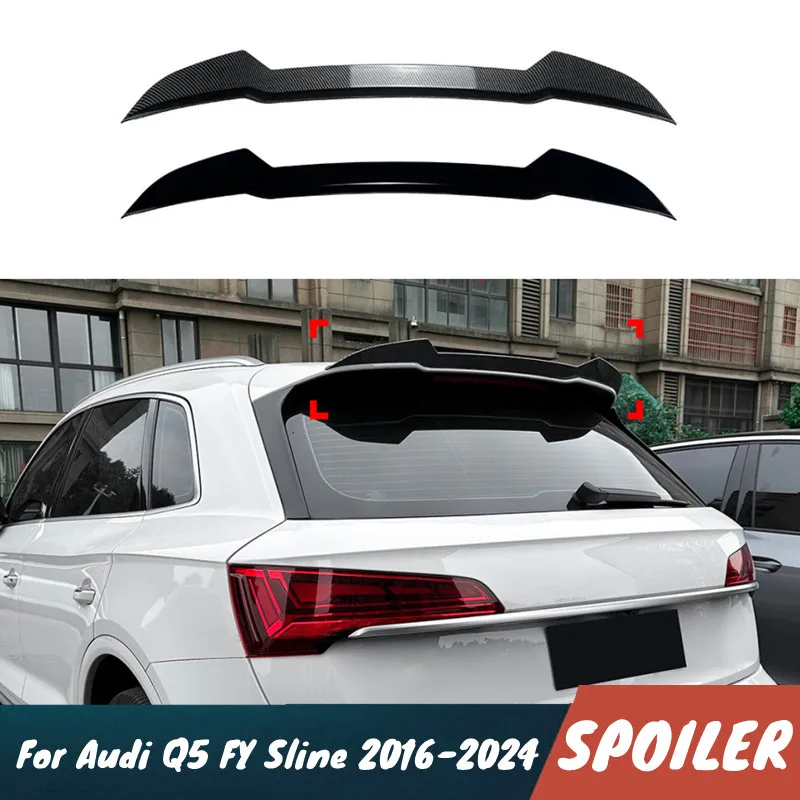 For Audi Q5 FY Sline SUV 2016-2024 ABS Plastic Car Rear Trunk Lid Roof Spoiler Wings Body Kit Exterior Accessories Part
For Audi Q5 FY Sline SUV 2016-2024 ABS Plastic Car Rear Trunk Lid Roof Spoiler Wings Body Kit Exterior Accessories Part