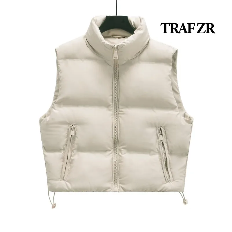 TRAF ZR Vests for Women Padded Vest Warm Women's Winter Coat Female Y2K Tops Sleeveless Jackets Woman Elegant Solid Vests
TRAF ZR Vests for Women Padded Vest Warm Women's Winter Coat Female Y2K Tops Sleeveless Jackets Woman Elegant Solid Vests
