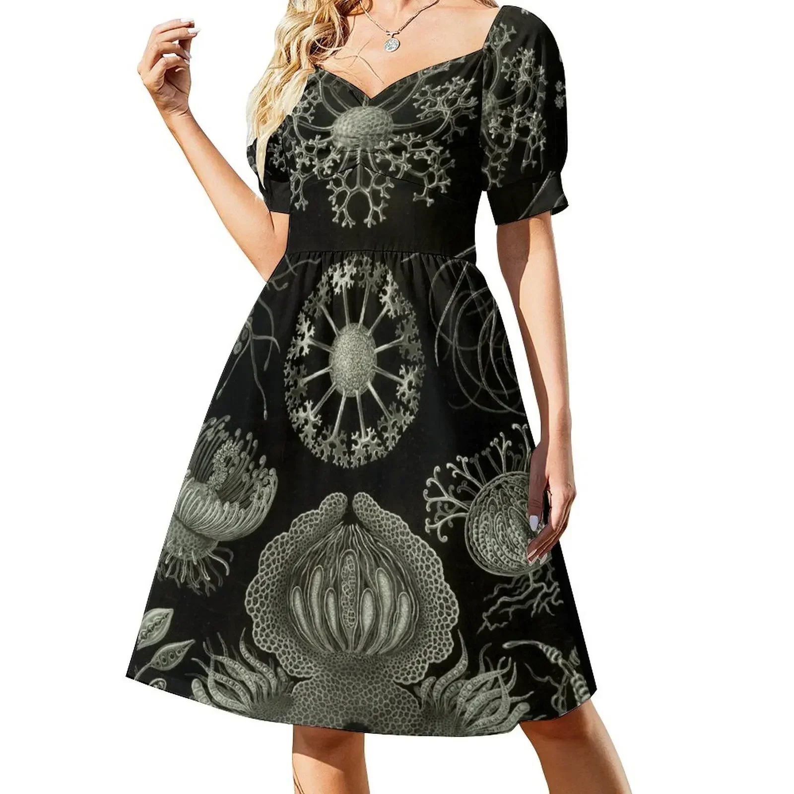 Haeckel Ascomycetes Drawing Short-Sleeved Dress woman dress women clothes Dress
Haeckel Ascomycetes Drawing Short-Sleeved Dress woman dress women clothes Dress