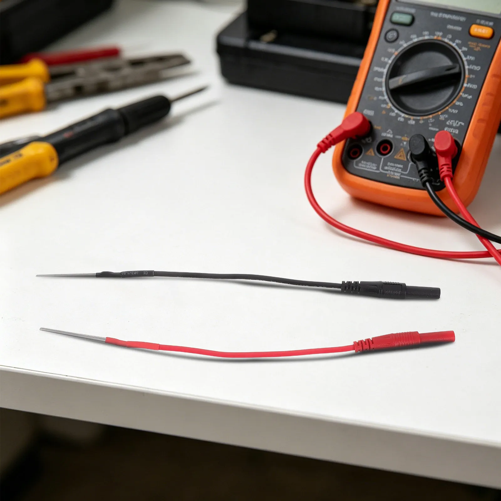 1Pair Electrical Current Testing Leads Flexible 4Mm Banana Female Connector Back Probe Kit Multimeter Test Leads Automotive
1Pair Electrical Current Testing Leads Flexible 4Mm Banana Female Connector Back Probe Kit Multimeter Test Leads Automotive