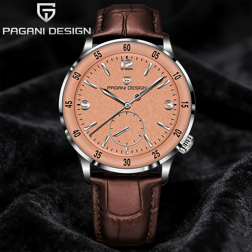 PAGANI DESIGN 2026 New Leather Automatic Mechanical Fashion Leisure Men's Watch Sapphire Glass 10Bar Waterproof watch For Man
PAGANI DESIGN 2026 New Leather Automatic Mechanical Fashion Leisure Men's Watch Sapphire Glass 10Bar Waterproof watch For Man