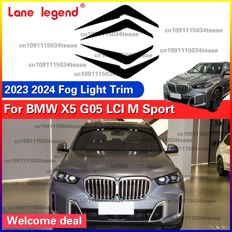 Car Front Side Canards Trim Bumper Lip Cover Spoiler Tuning Fog Light Trim Body Kits For BMW X5 G05 LCI M Sport 2023 2024
Car Front Side Canards Trim Bumper Lip Cover Spoiler Tuning Fog Light Trim Body Kits For BMW X5 G05 LCI M Sport 2023 2024