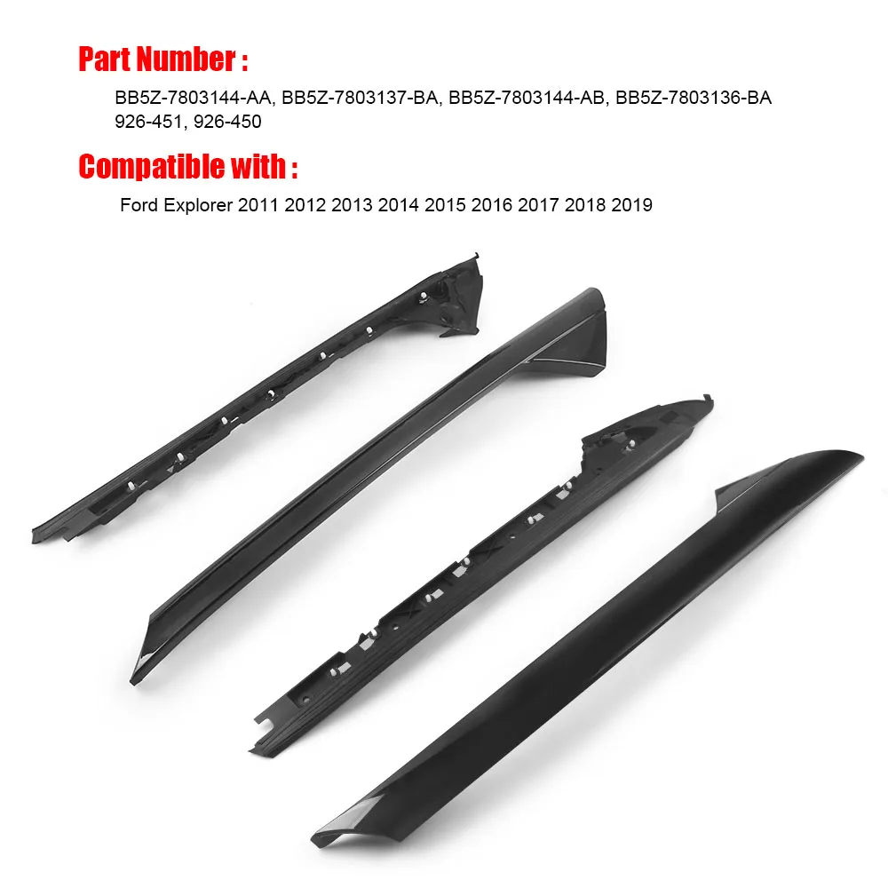 For Ford Explorer Windshield A Pillar Molding Trim Set BB5Z 7803144 AB Outer Inner Driver and Passenger Side Replacement
For Ford Explorer Windshield A Pillar Molding Trim Set BB5Z 7803144 AB Outer Inner Driver and Passenger Side Replacement