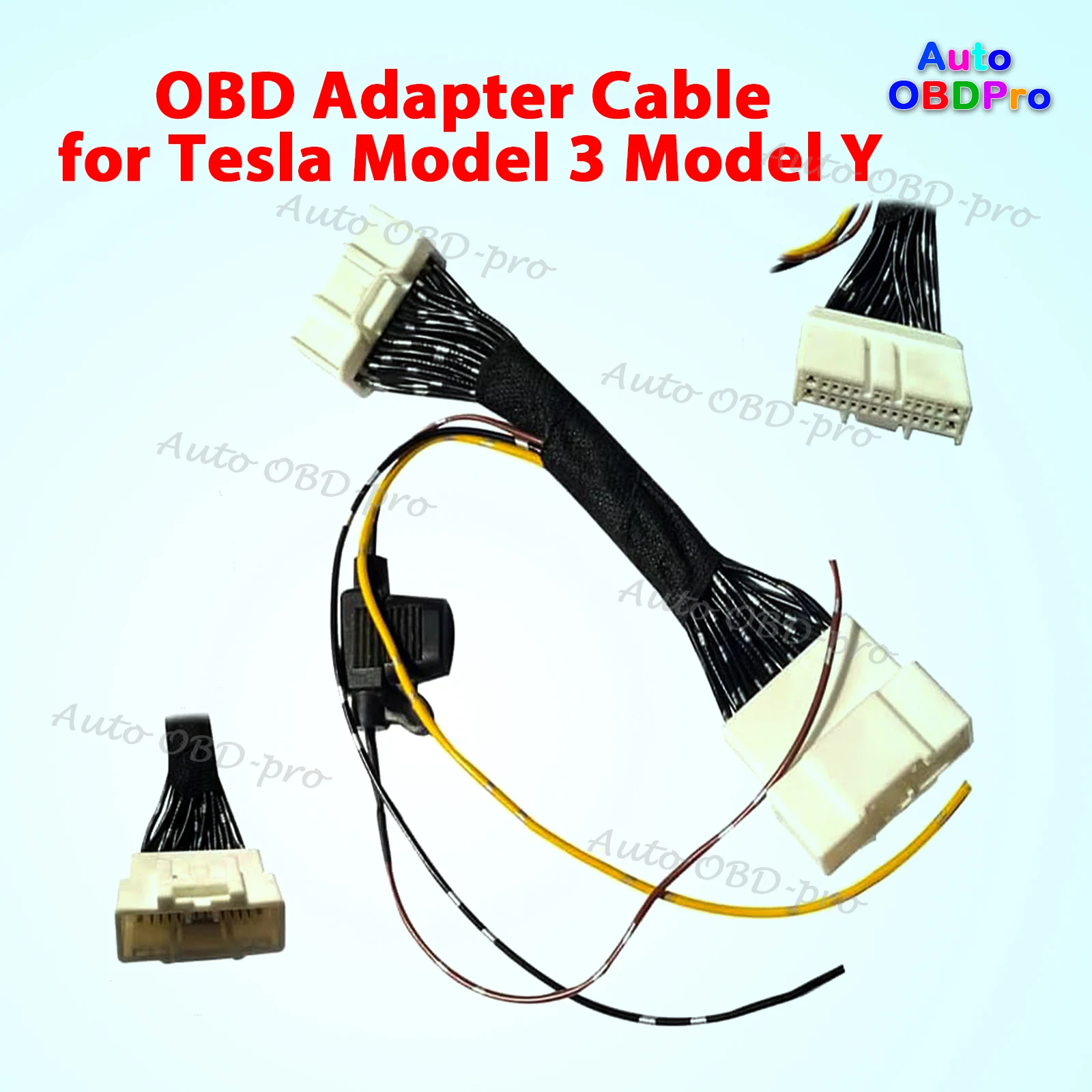 26-контактный адаптер OBD-кабель для Tesla Model 3 Model Y, универсальная линия электроприборов, без разрыва шнура 
26-контактный адаптер OBD-кабель для Tesla Model 3 Model Y, универсальная линия электроприборов, без разрыва шнура