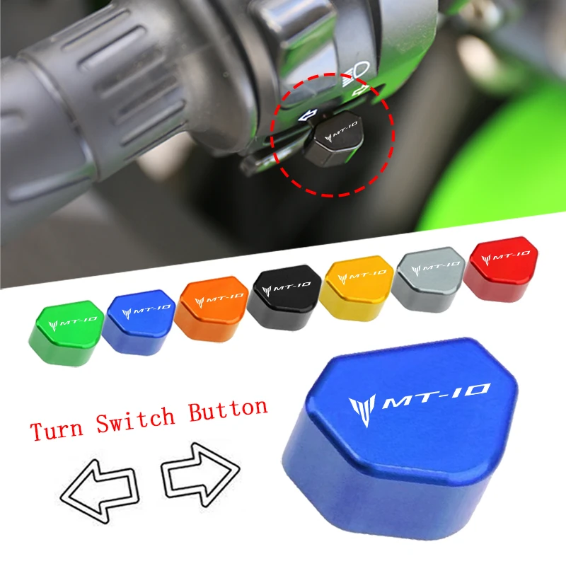 For YAMAHA MT10 MT-10 MT 10 FZ-10 2015-2025 CNC Aluminum Mototcycle Switch Button Turn Signal Switch Key Cap
For YAMAHA MT10 MT-10 MT 10 FZ-10 2015-2025 CNC Aluminum Mototcycle Switch Button Turn Signal Switch Key Cap
