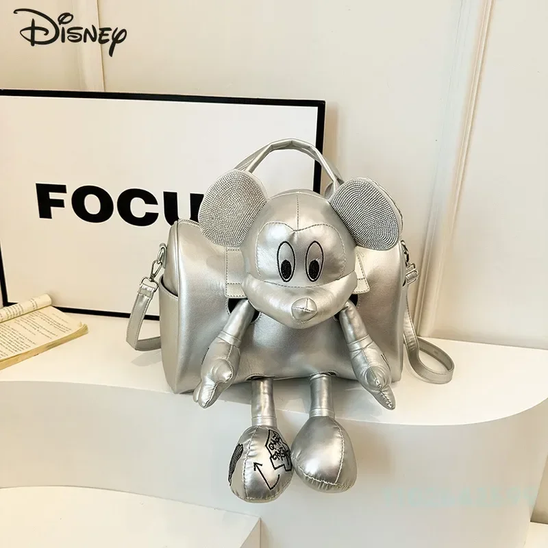 Mickey New Women's Doll Handbag Fashion High Quality Doll Crossbody Bag Solid Color Large Capacity Multi Functional Shoulder Bag
Mickey New Women's Doll Handbag Fashion High Quality Doll Crossbody Bag Solid Color Large Capacity Multi Functional Shoulder Bag