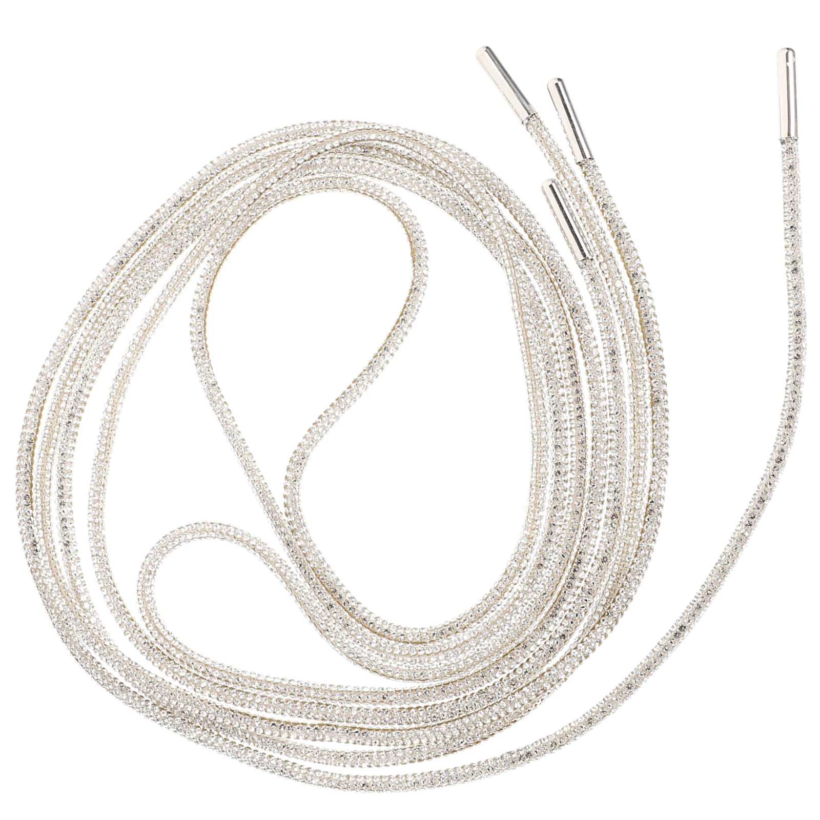 1 Pair 120cm White Crystal Rhinestone Shoelaces for Sneakers Boots DIY Bling Glitter Shoe Ties Trendy Accessories
1 Pair 120cm White Crystal Rhinestone Shoelaces for Sneakers Boots DIY Bling Glitter Shoe Ties Trendy Accessories