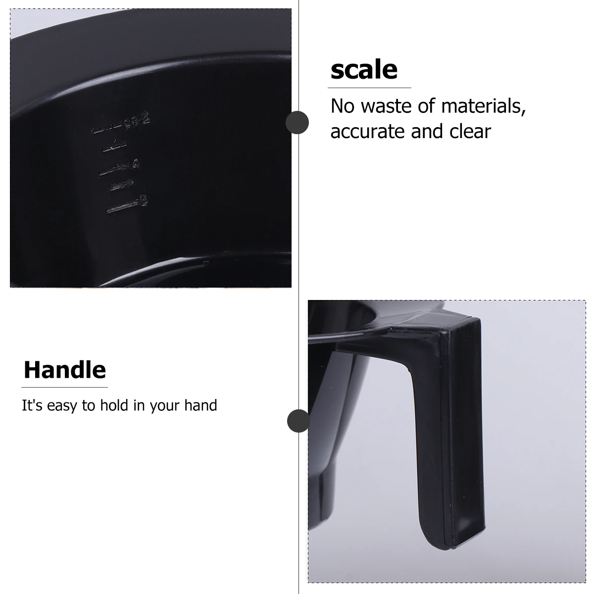 4pcs Hair Dye Bowl Plastic Mixing Bowls Salon Use Black Color Easy Clean Reusable Tools Hair Coloring DIY Supplies
4pcs Hair Dye Bowl Plastic Mixing Bowls Salon Use Black Color Easy Clean Reusable Tools Hair Coloring DIY Supplies