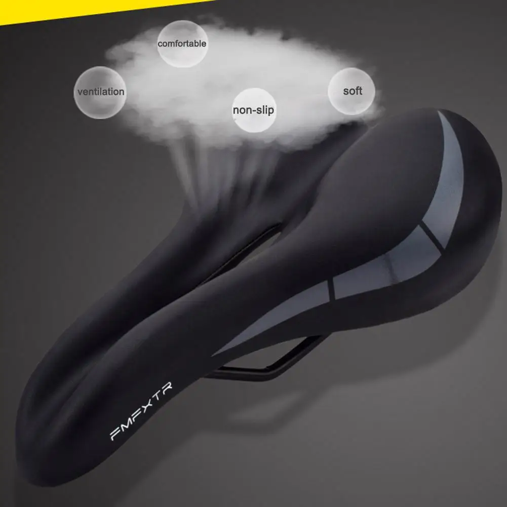 Comfortable Bike Seat for Men and Women Bicycle Saddle Replacement with Shock Absorbing for MTB Mountain Bike Road Bike
Comfortable Bike Seat for Men and Women Bicycle Saddle Replacement with Shock Absorbing for MTB Mountain Bike Road Bike