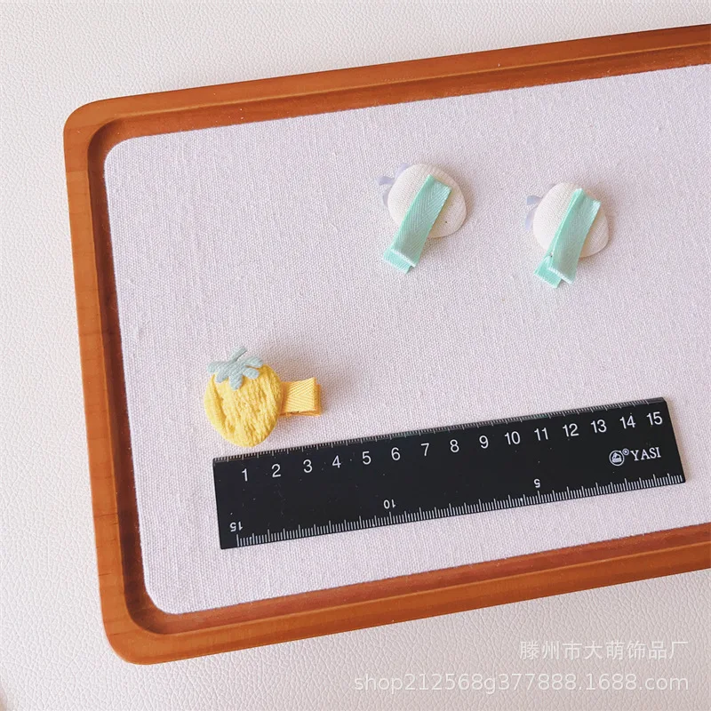 Korean Cute Cartoon Fabric Side Clip Baby Strawberry Fruit Soft Non Hurt Hair Toddler Hair Clip Accessories Pin
Korean Cute Cartoon Fabric Side Clip Baby Strawberry Fruit Soft Non Hurt Hair Toddler Hair Clip Accessories Pin