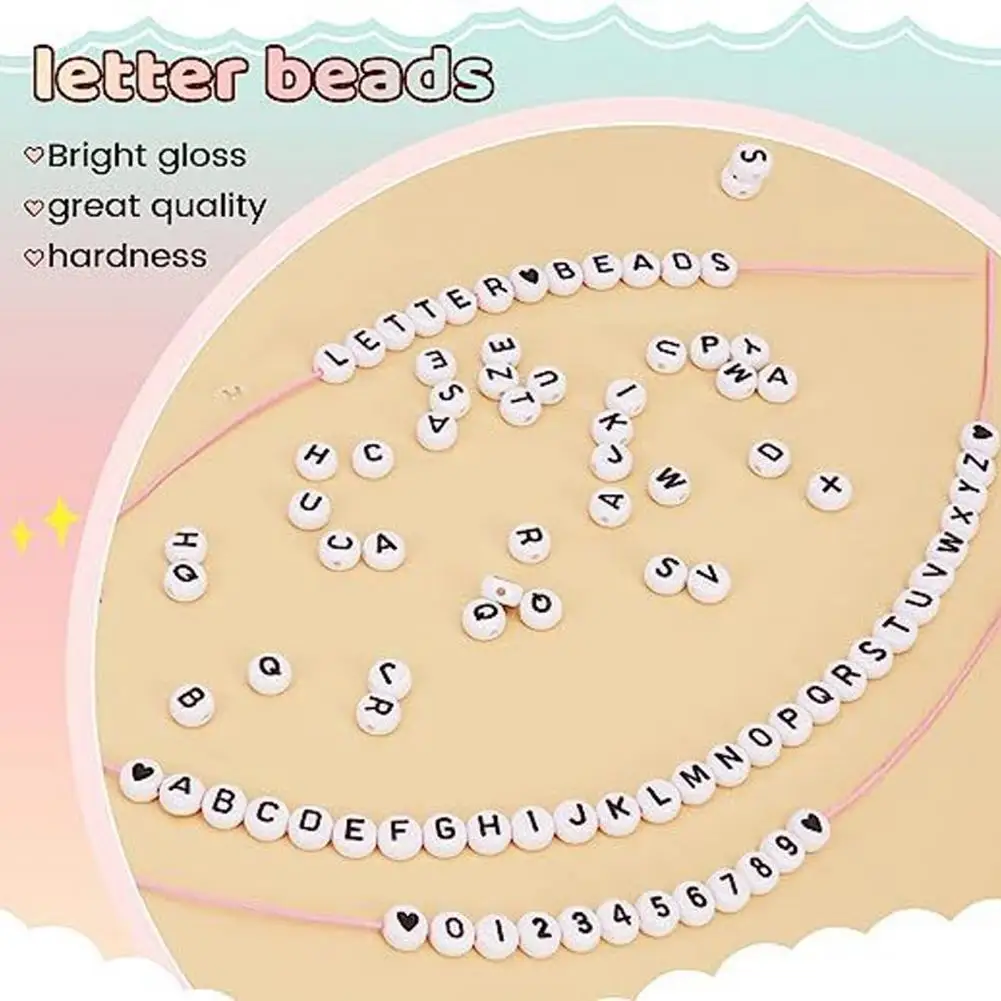 Name Beads Diy Alphabet Beads Durable Alphabet Beads for Diy Jewelry Making Reusable Letter Beads for Bracelets Earrings
Name Beads Diy Alphabet Beads Durable Alphabet Beads for Diy Jewelry Making Reusable Letter Beads for Bracelets Earrings