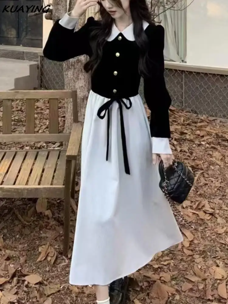 Women Fashion New Vintage Casual Midi Dress Summer Elegant Chic Sweet Lace-Up Birthday Party Robe Female Prom Dresses Vestidos
Women Fashion New Vintage Casual Midi Dress Summer Elegant Chic Sweet Lace-Up Birthday Party Robe Female Prom Dresses Vestidos
