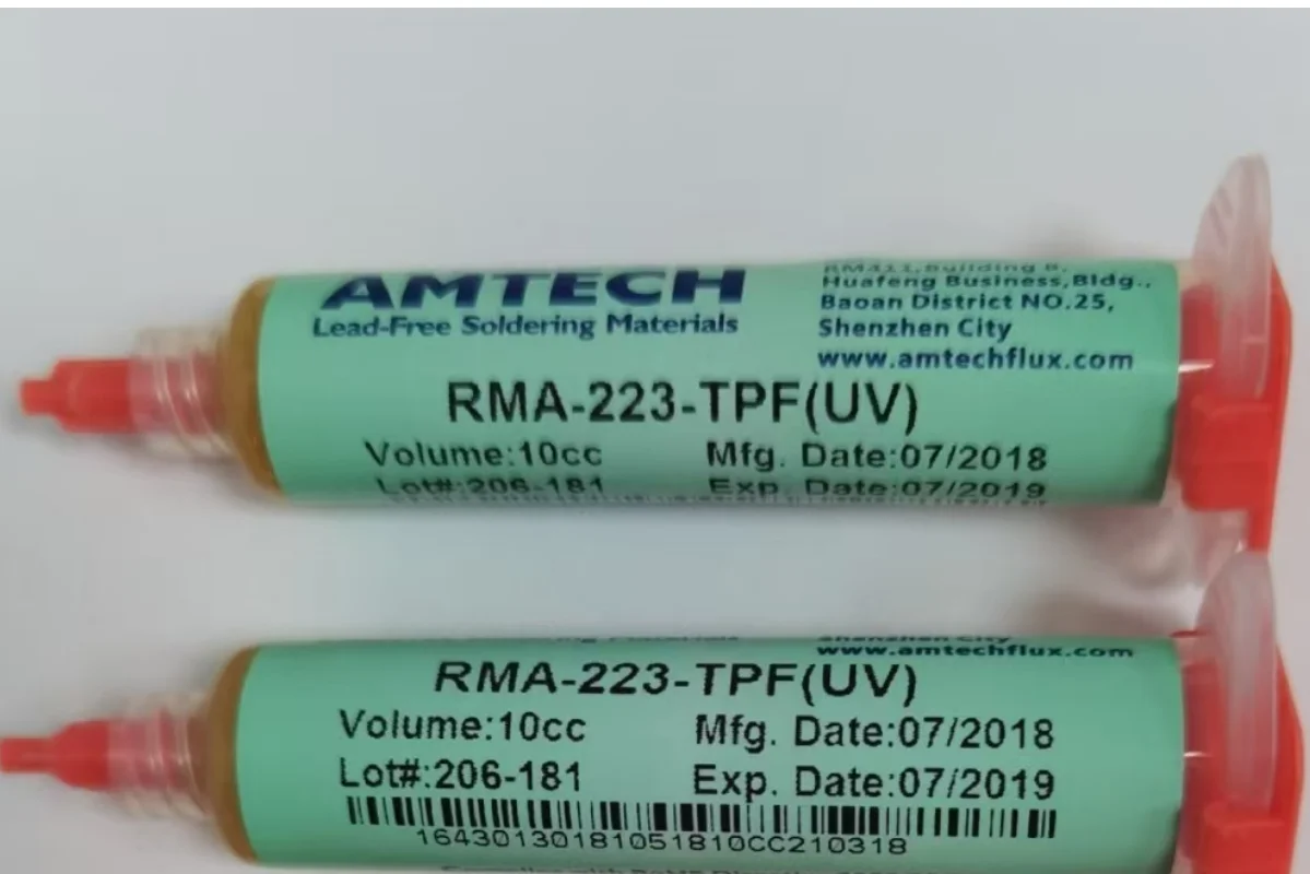 RMA-223-TPE(UV) AMTECH Lead-Free Soldering Materials 10cc flux Welding flux
RMA-223-TPE(UV) AMTECH Lead-Free Soldering Materials 10cc flux Welding flux