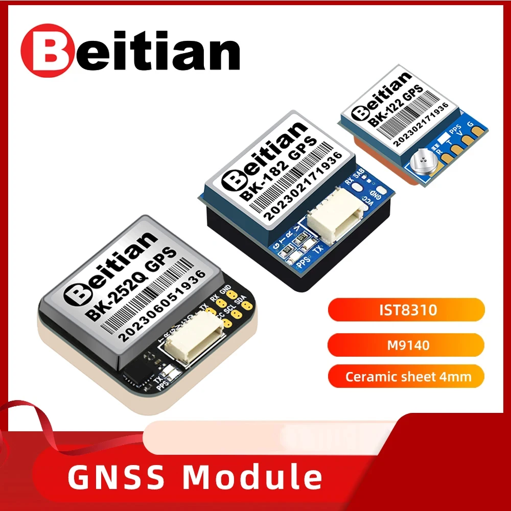 Beitian UBX-M9140 Wearable Flight Controller FPV RC drone UAV PX4 PIX32 GNSS GPS antenna Receiver Module BK-122 BK-182 BK-252Q
Beitian UBX-M9140 Wearable Flight Controller FPV RC drone UAV PX4 PIX32 GNSS GPS antenna Receiver Module BK-122 BK-182 BK-252Q