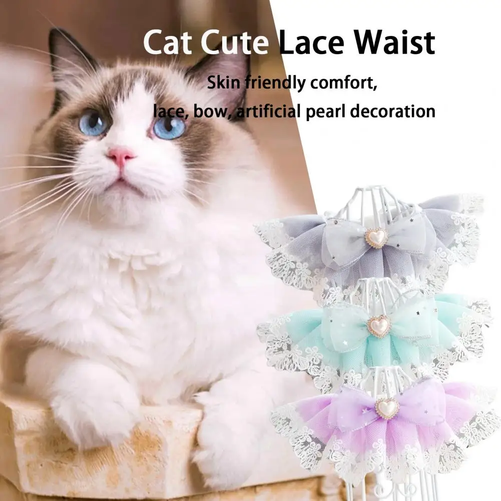Cat Lace Collar Slobber Scarf Faux Pearl Decoration Soft Comfortable Pet Bowknot Saliva Towel Daily Collocation Dog Accessories
Cat Lace Collar Slobber Scarf Faux Pearl Decoration Soft Comfortable Pet Bowknot Saliva Towel Daily Collocation Dog Accessories