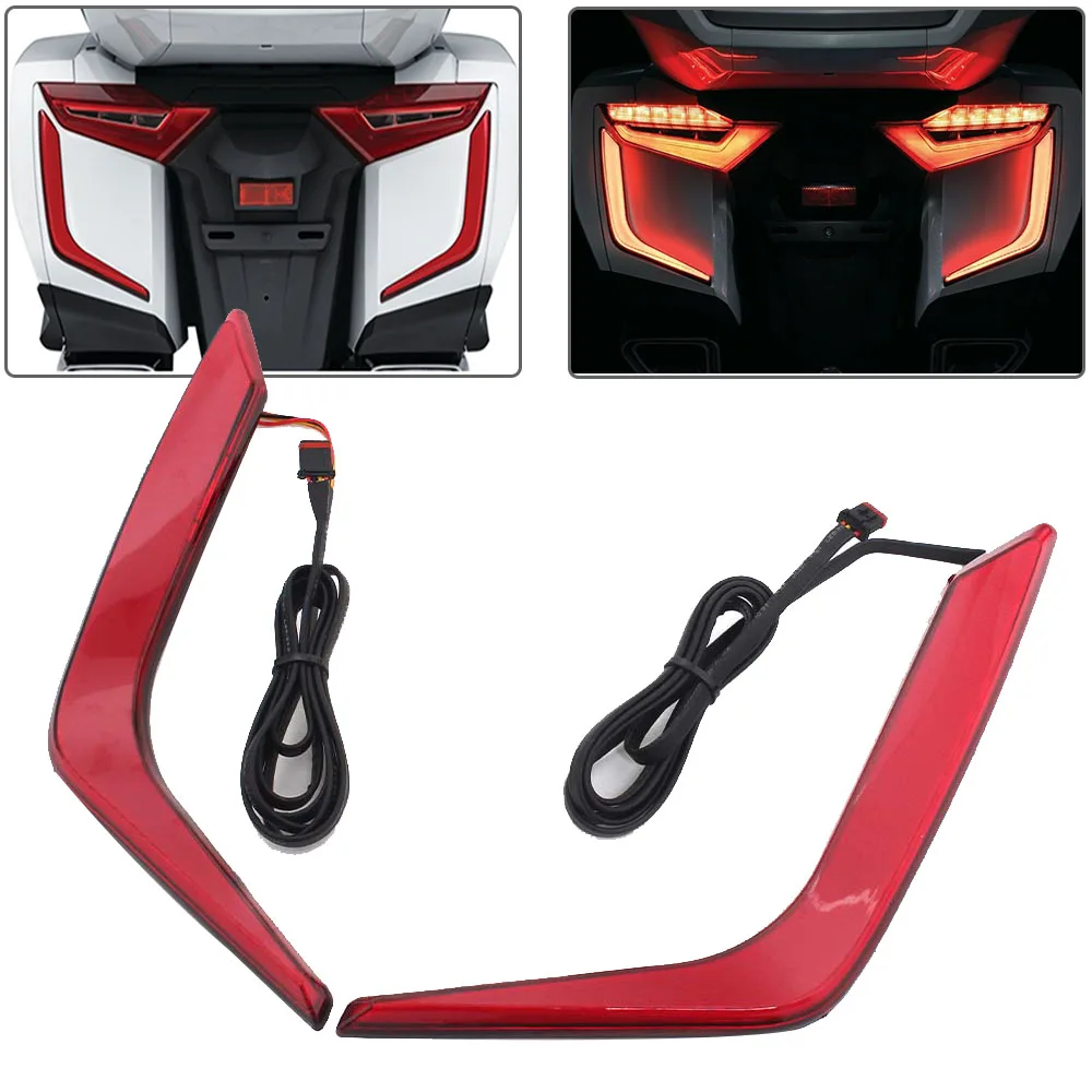 LED Rear Saddlebag Accents Lights L-shaped Tail Light For Honda Gold Wing 2018-up Motorcycle Accessories
LED Rear Saddlebag Accents Lights L-shaped Tail Light For Honda Gold Wing 2018-up Motorcycle Accessories