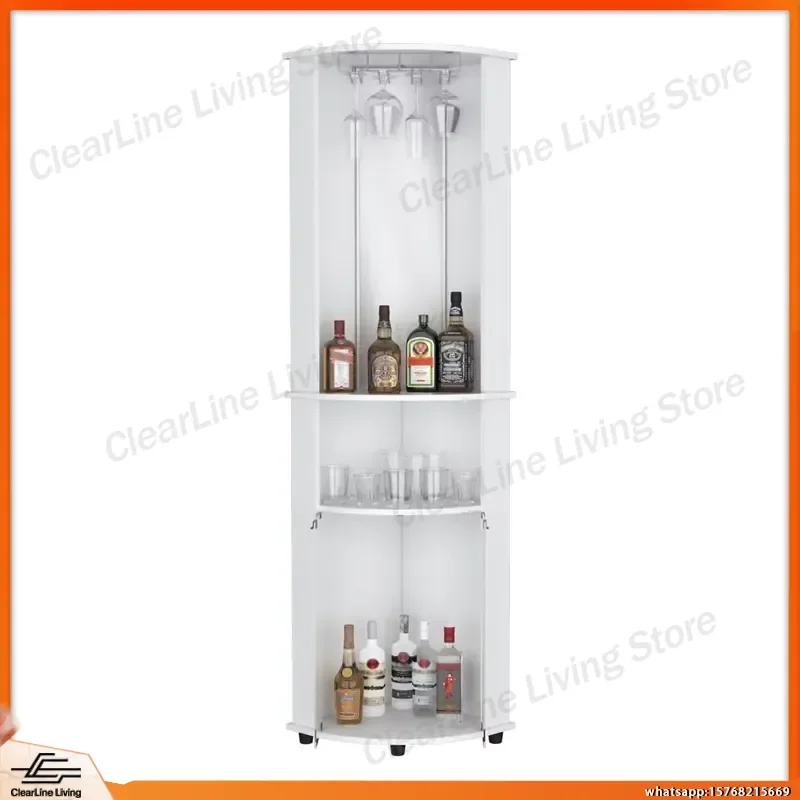 White Corner Bar Cabinet for Living Room Home Bar Storage Unit with Shelves and Wine Rack Modern Bar Furniture for Small
White Corner Bar Cabinet for Living Room Home Bar Storage Unit with Shelves and Wine Rack Modern Bar Furniture for Small